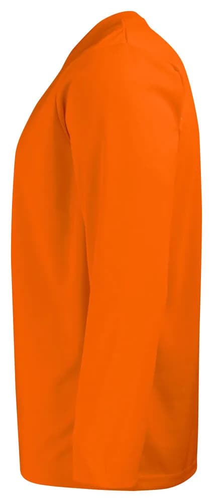 2017 LANGARM T-SHIRT 100% BAUMWOLLE - Orange