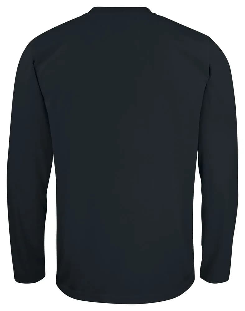 2017 LANGARM T-SHIRT 100% BAUMWOLLE - Schwarz