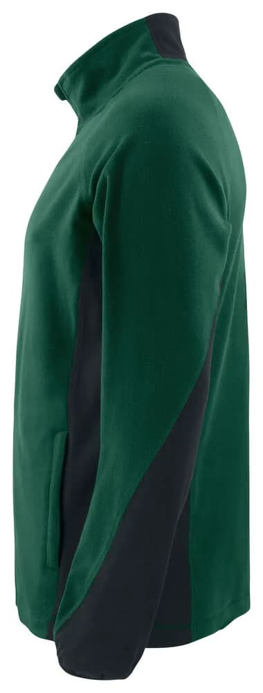 2325 MICROFLEECE JACKE - Waldgrün