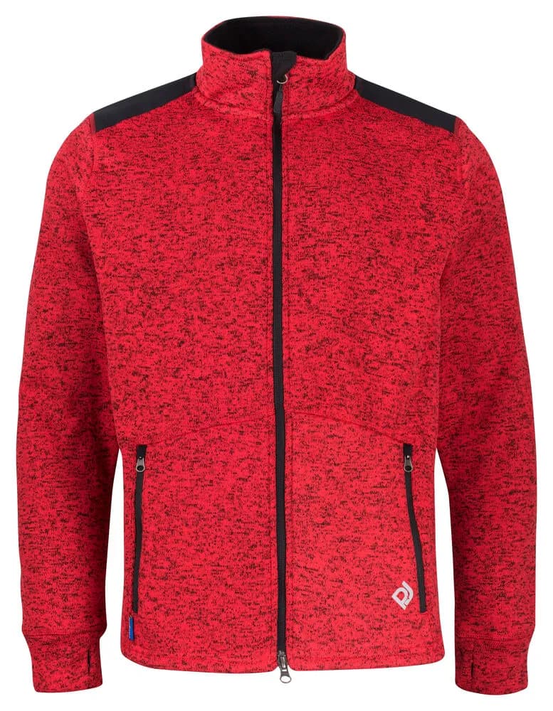 3318 FLEECEJACKE - Rot
