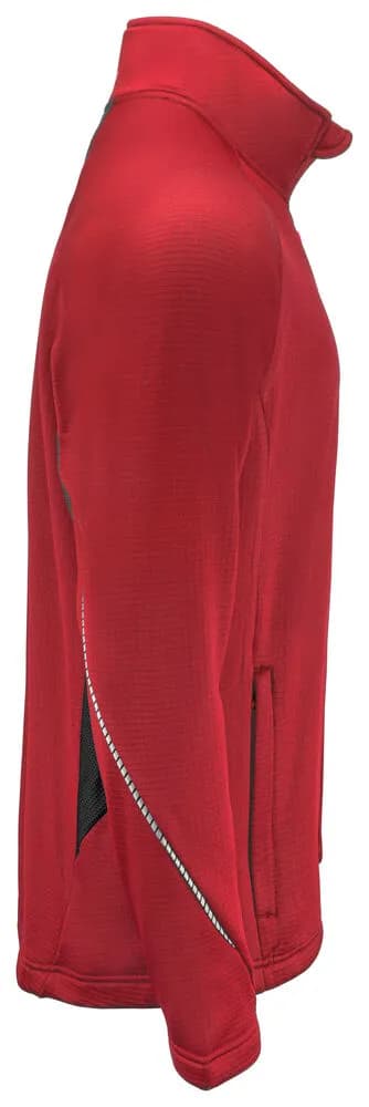 3319 MICROFLEECE-JACKE - Rot
