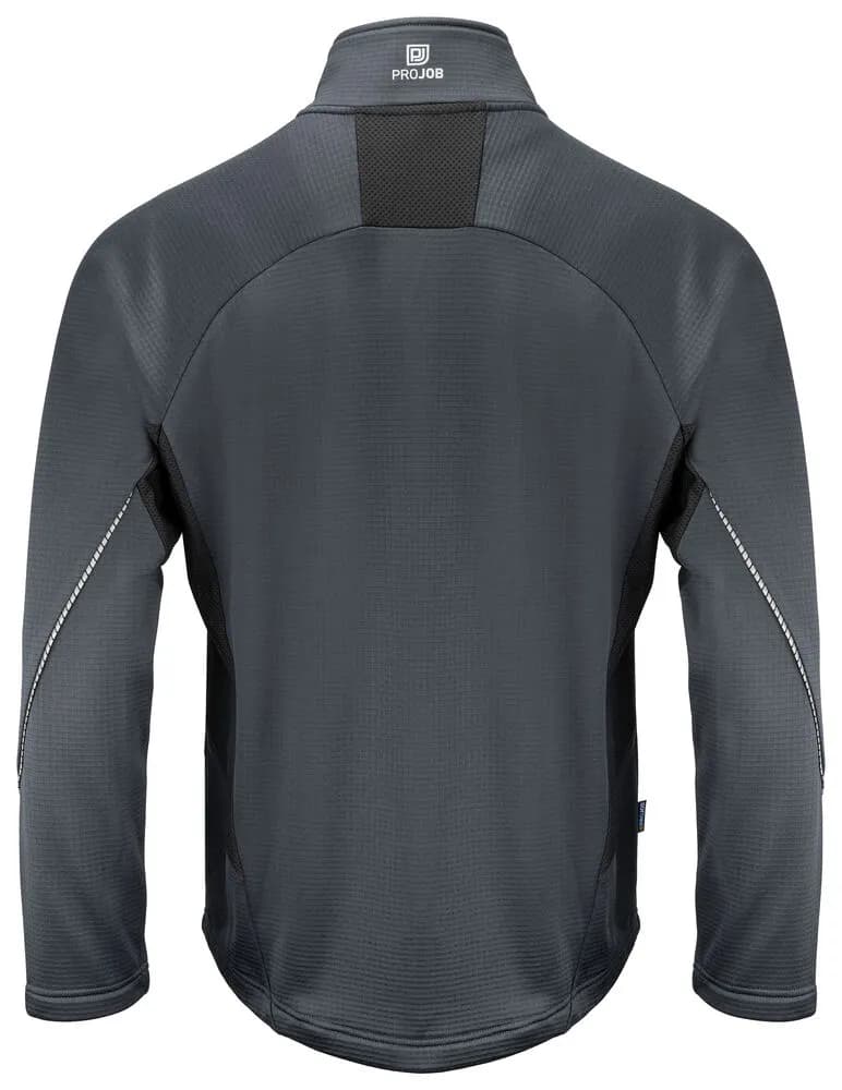 3319 MICROFLEECE-JACKE - Grau