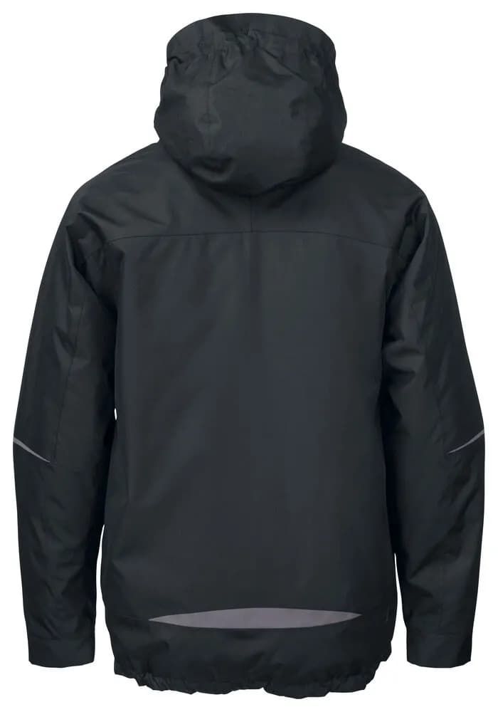 4423 GEPOLSTERTE JACKE - Schwarz