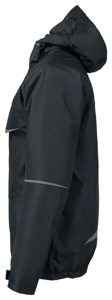 4423 GEPOLSTERTE JACKE - Schwarz