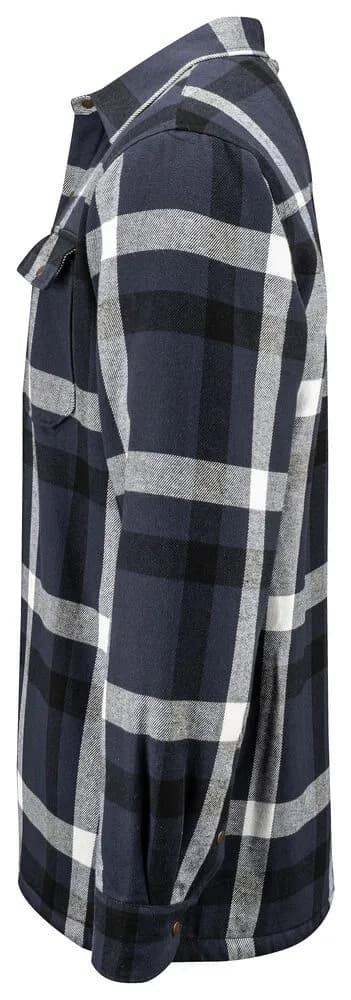 5213 GEFÜTTERTES FLANELLHEMD - Marine/Kariert