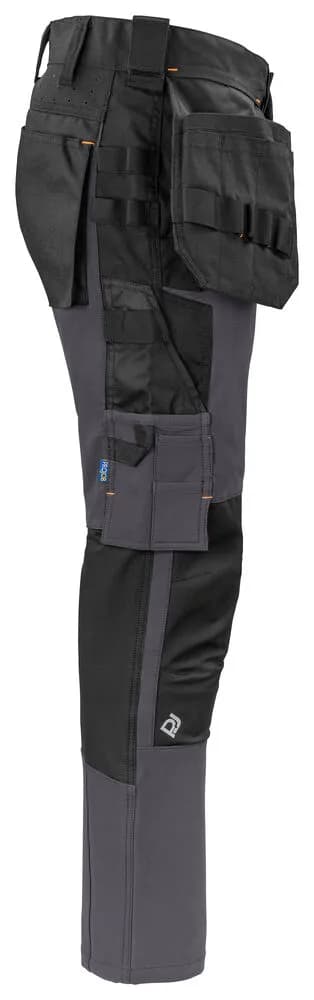 5551 BUNDFALTENHOSE STRETCH - Grau