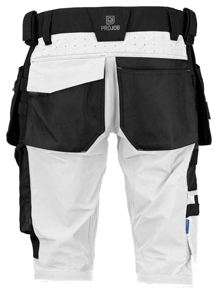 5562 STRETCH SHORTS - Weiß