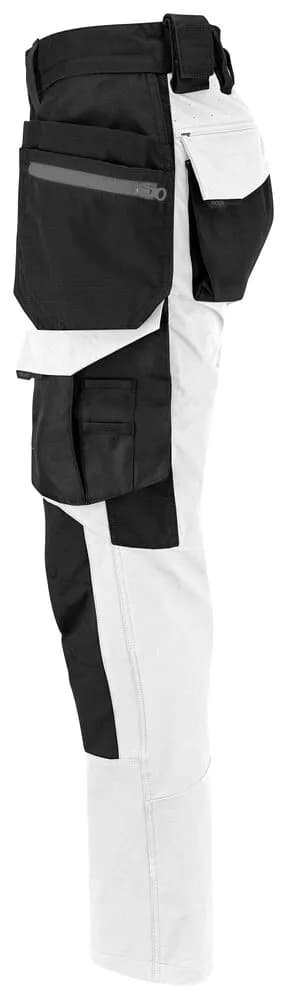 5564 BUNDFALTENHOSE STRETCH DAMEN - Weiß