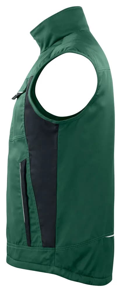 5704 GEFÜTTERTE WESTE - Waldgrün