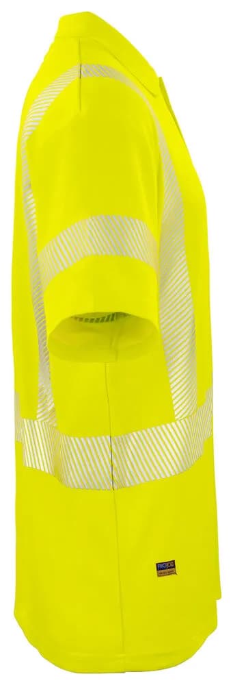 6015 POLO PIQUE EN ISO 20471 KLASSE 3/2 - Gelb