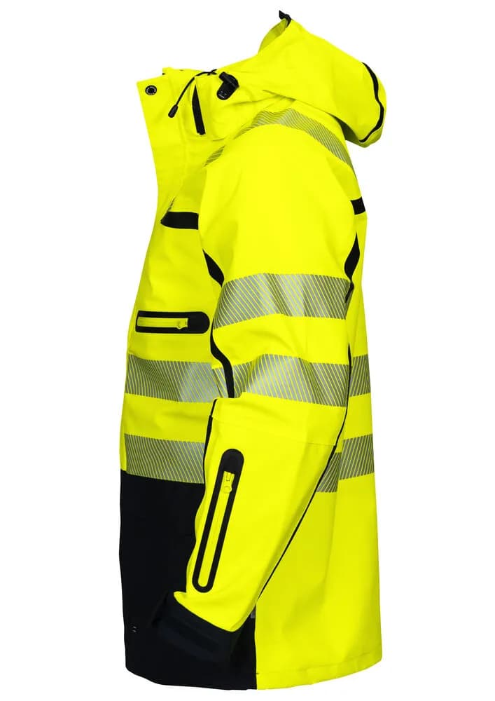 6417 FUNKTIONSJACKE EN ISO 20471 KLASSE 3/2 - Gelb/Schwarz