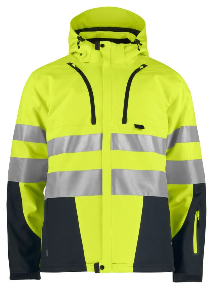 6420 FUNKTIONSJACKE EN ISO 20471 KLASSE 3/2 - Gelb/Schwarz