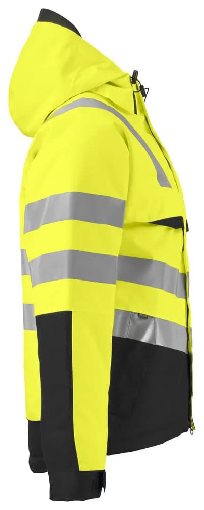 6422 GEFÜTTERTE JACKE EN ISO 20471 KLASSE 3 - Gelb/Schwarz