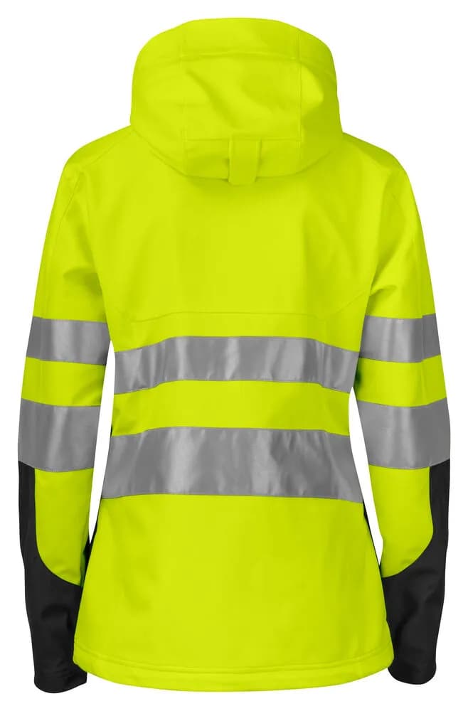 6423 DAMEN JACKE EN ISO 20471 KLASSE 3/2 - Gelb/Schwarz