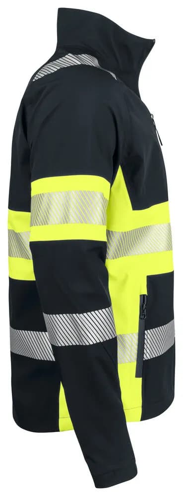 6442 FUNKTIONSJACKE EN ISO 20471 KLASSE 1 - Gelb/Schwarz