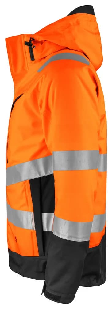 6445 3-IN-1 FUNKTIONSJACKE EN ISO 20471 KLASSE 3/2 - Orange/Schwarz