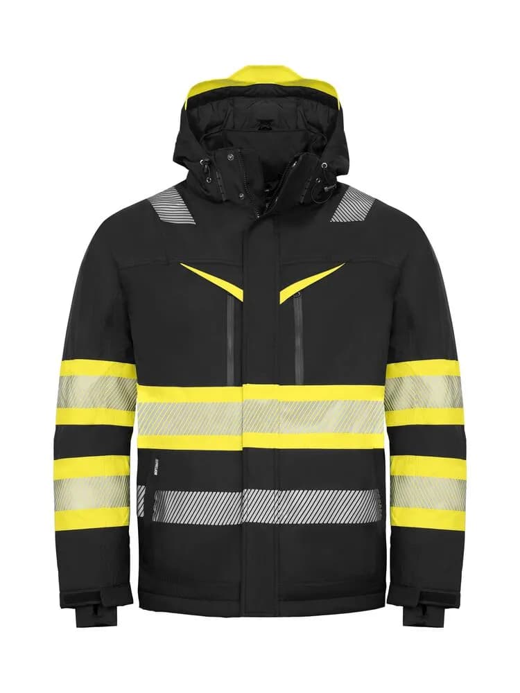 6446 FUNKTIONSJACKE EN ISO 20471 KLASSE 1 - Gelb/Schwarz