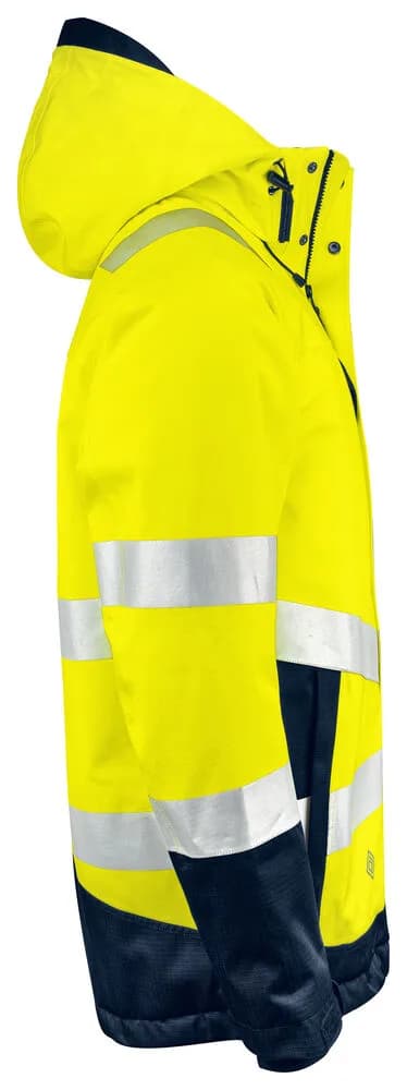 6453 FUNKTIONSJACKE EN ISO 20471 KLASSE 3 - Gelb/Marine