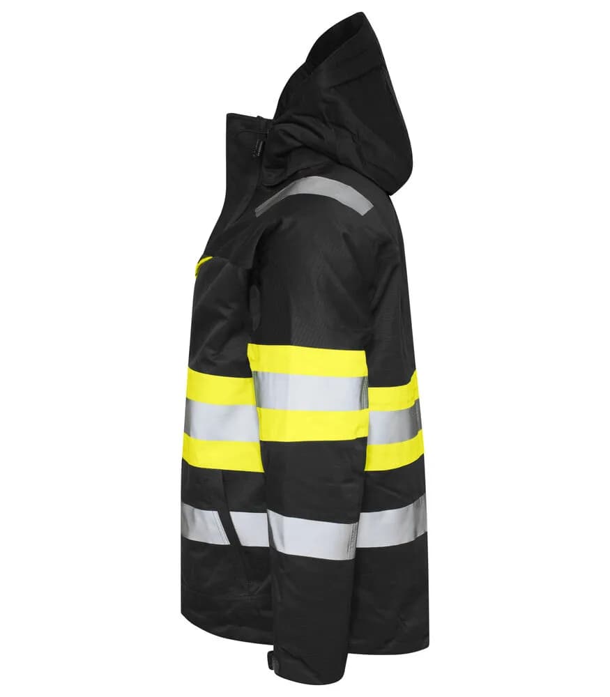 6454 FUNKTIONSJACKE EN ISO 20471 KLASSE 1 - Gelb/Schwarz
