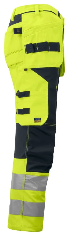 6513 ARBEITSHOSE EN ISO 20471 KLASSE 2/1 - Gelb/Schwarz