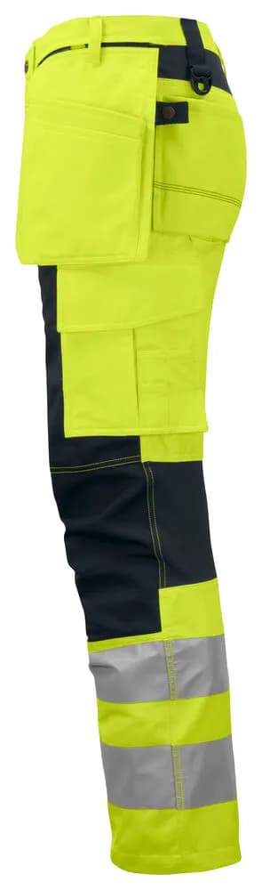 6513 ARBEITSHOSE EN ISO 20471 KLASSE 2/1 - Gelb/Schwarz