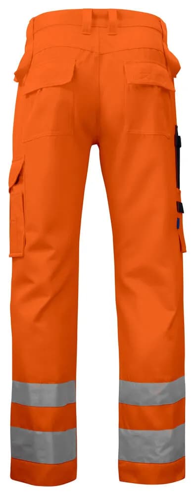 6532 ARBEITSHOSE EN ISO 20471 KLASSE 2 - Orange/Schwarz