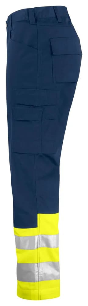 6533 ARBEITSHOSE EN ISO 20471 KLASSE 1 - Gelb/Marine