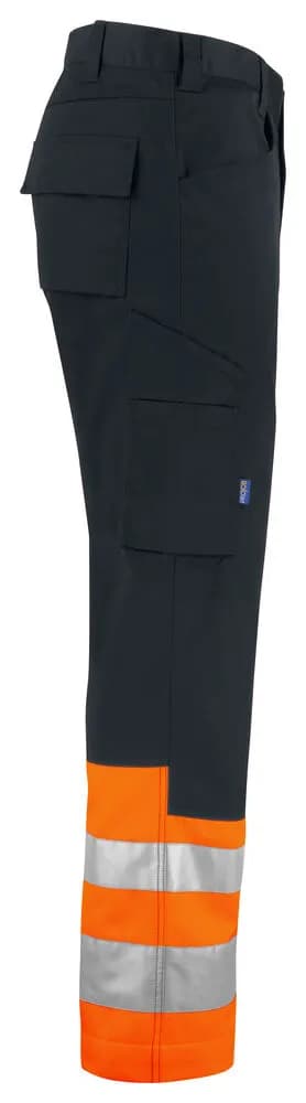 6533 ARBEITSHOSE EN ISO 20471 KLASSE 1 - Orange/Schwarz