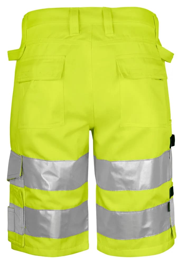6536 SHORTS EN ISO 20471 KLASSE 2/1 - Gelb/Schwarz