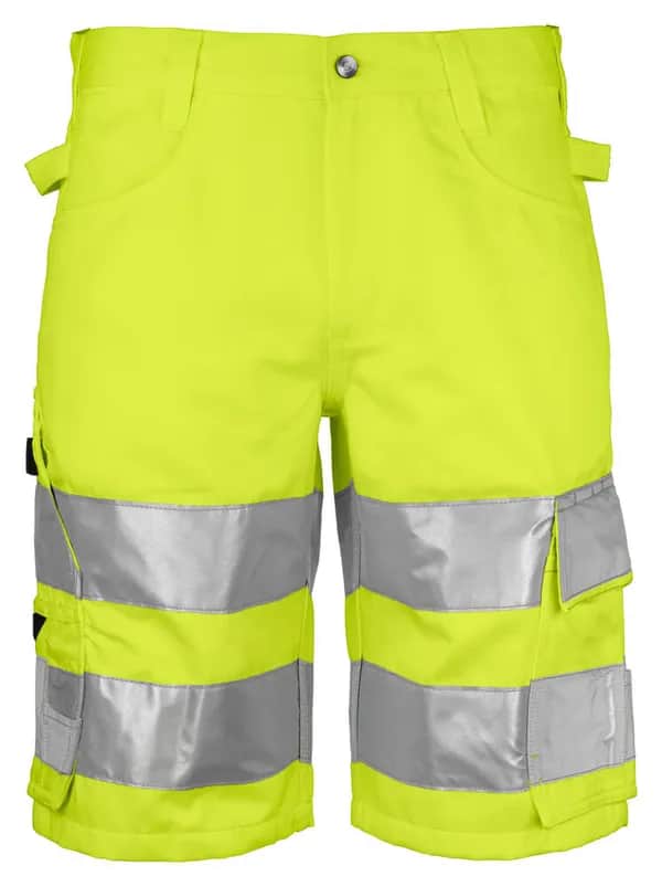 6536 SHORTS EN ISO 20471 KLASSE 2/1 - Gelb/Schwarz