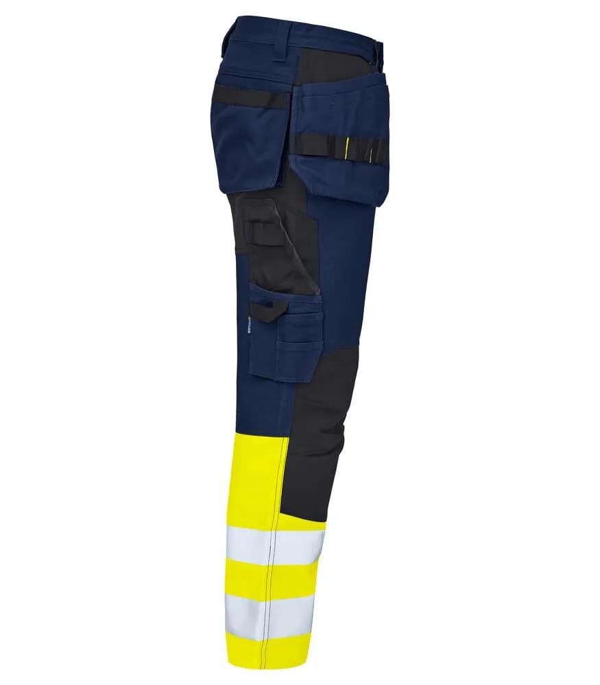 6560 ARBEITSHOSE EN ISO 20471 KLASSE 1 - Gelb/Marine