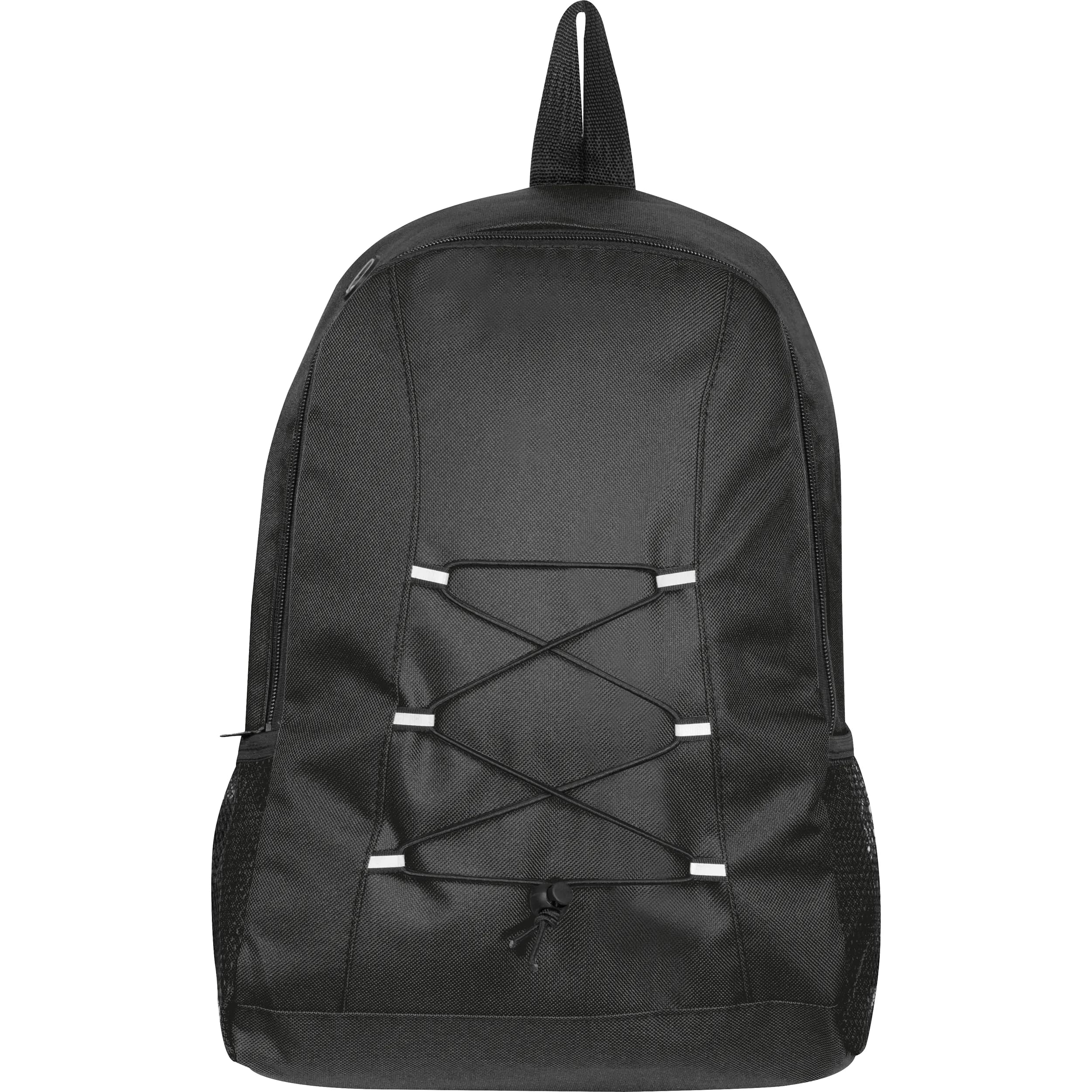 Rucksack aus recyceltem Polyester IRMA - schwarz