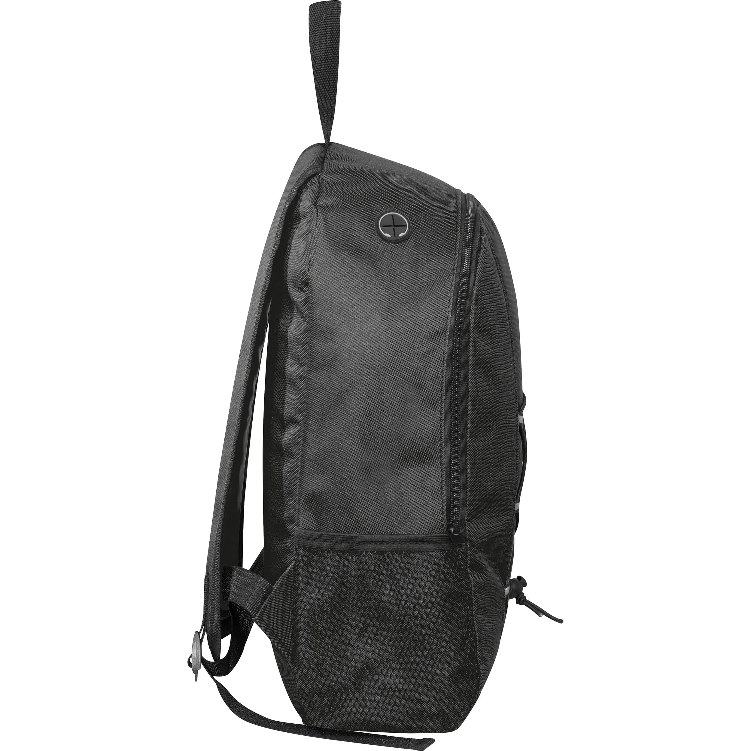 Rucksack aus recyceltem Polyester IRMA - schwarz