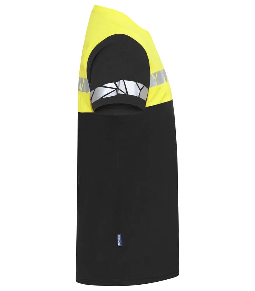 7001 T-SHIRT - Schwarz/Gelb