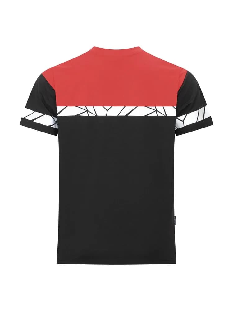 7001 T-SHIRT - Schwarz/rot