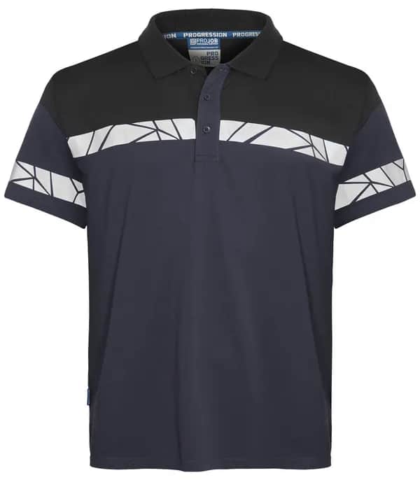 7003 PIQUE - Marine/Schwarz