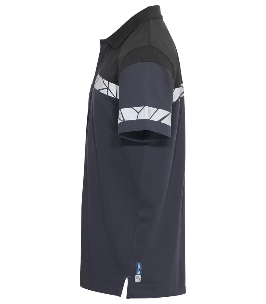 7003 PIQUE - Marine/Schwarz