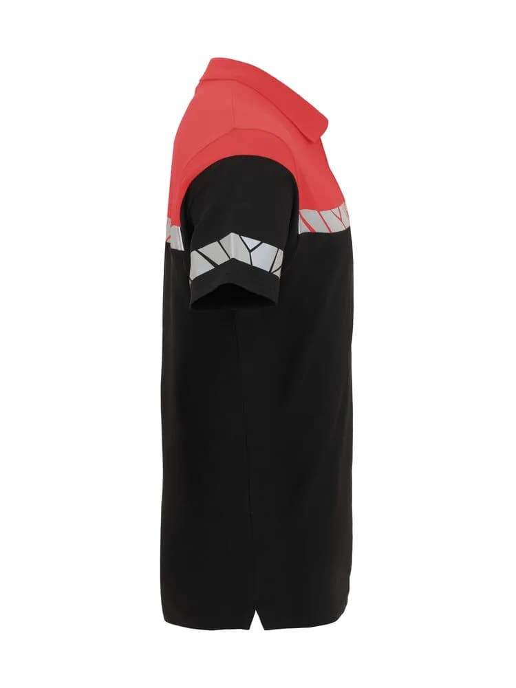 7003 PIQUE - Schwarz/rot