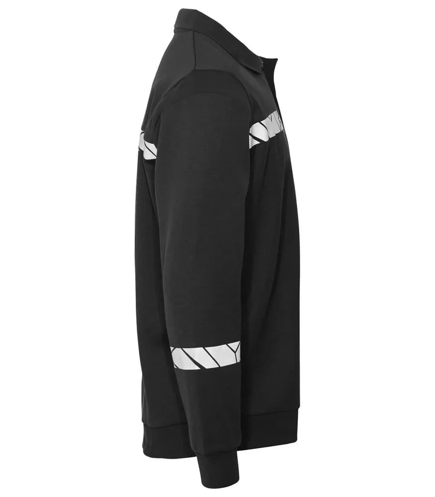 7100 POLO DA SWEATSHIRT - Schwarz/schwarz