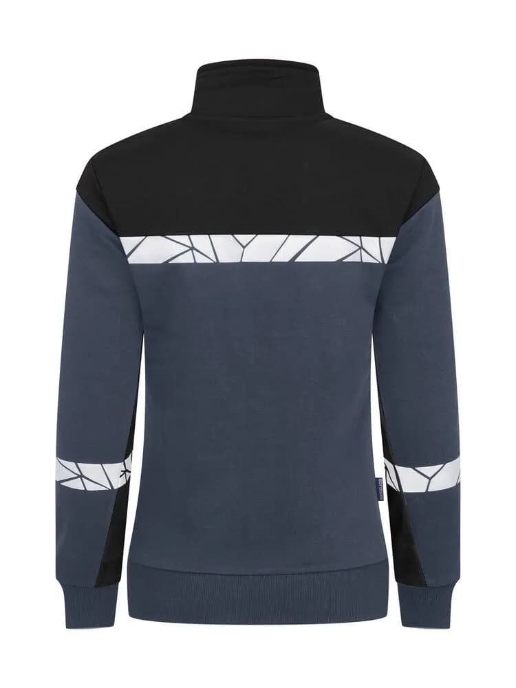 7105 DAMEN SWEATSHIRT - Marine/schwarz