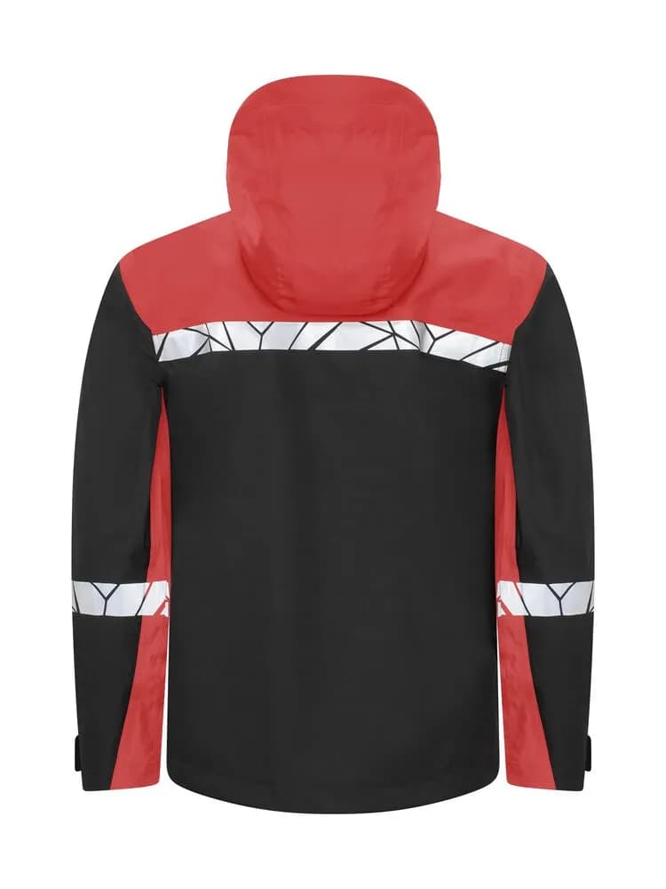 7414 SHELLJACKE - Schwarz/rot