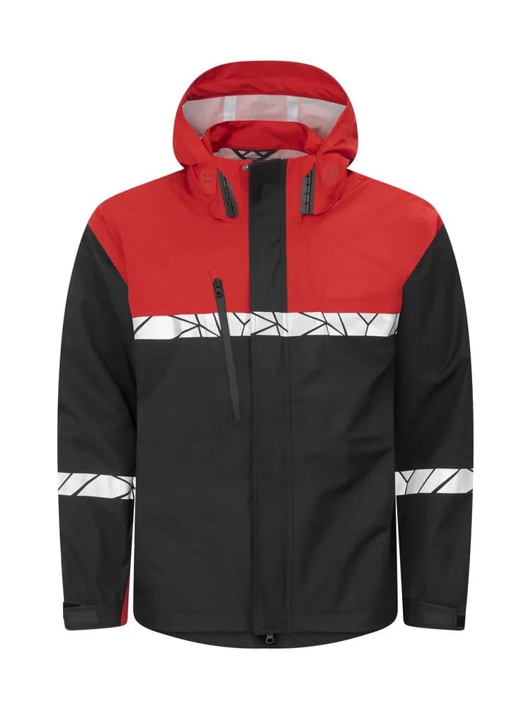 7414 SHELLJACKE - Schwarz/rot