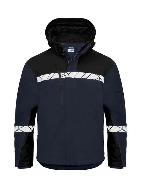 7415 WATTIERTE FUNKTIONSJACKE - Marine/schwarz