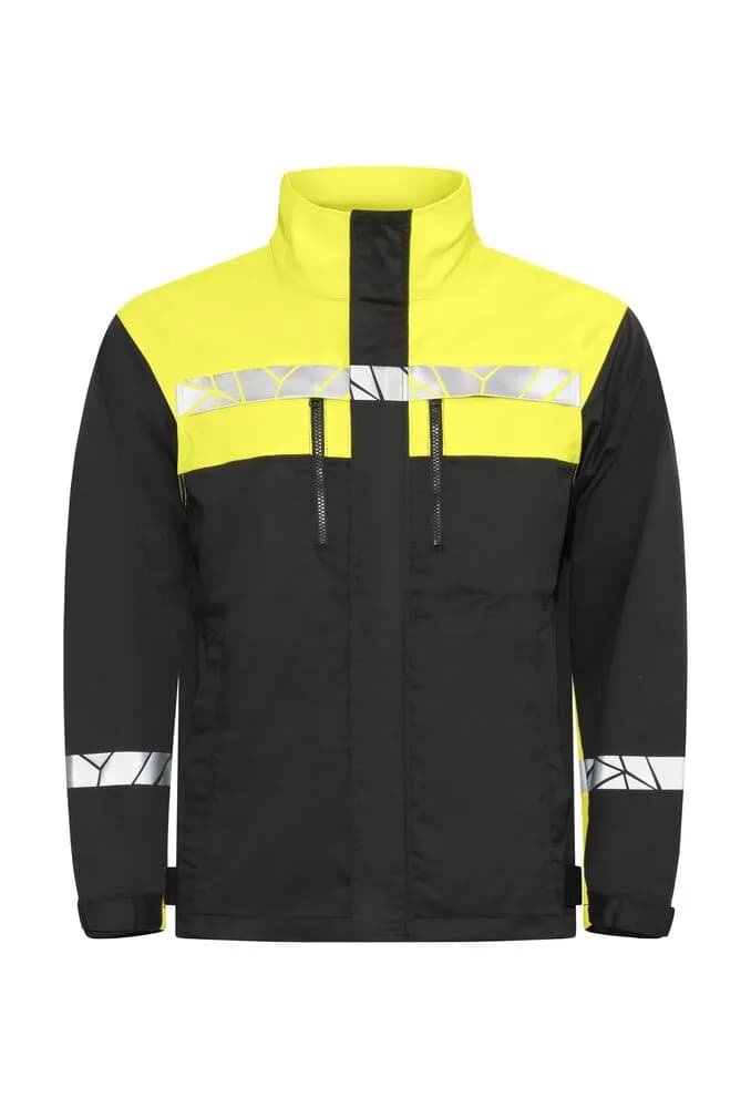 7416 ARBEITSJACKE - Schwarz/gelb