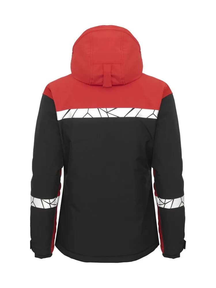 7420 DAMEN FUNKTIONSJACKE - Schwarz/rot