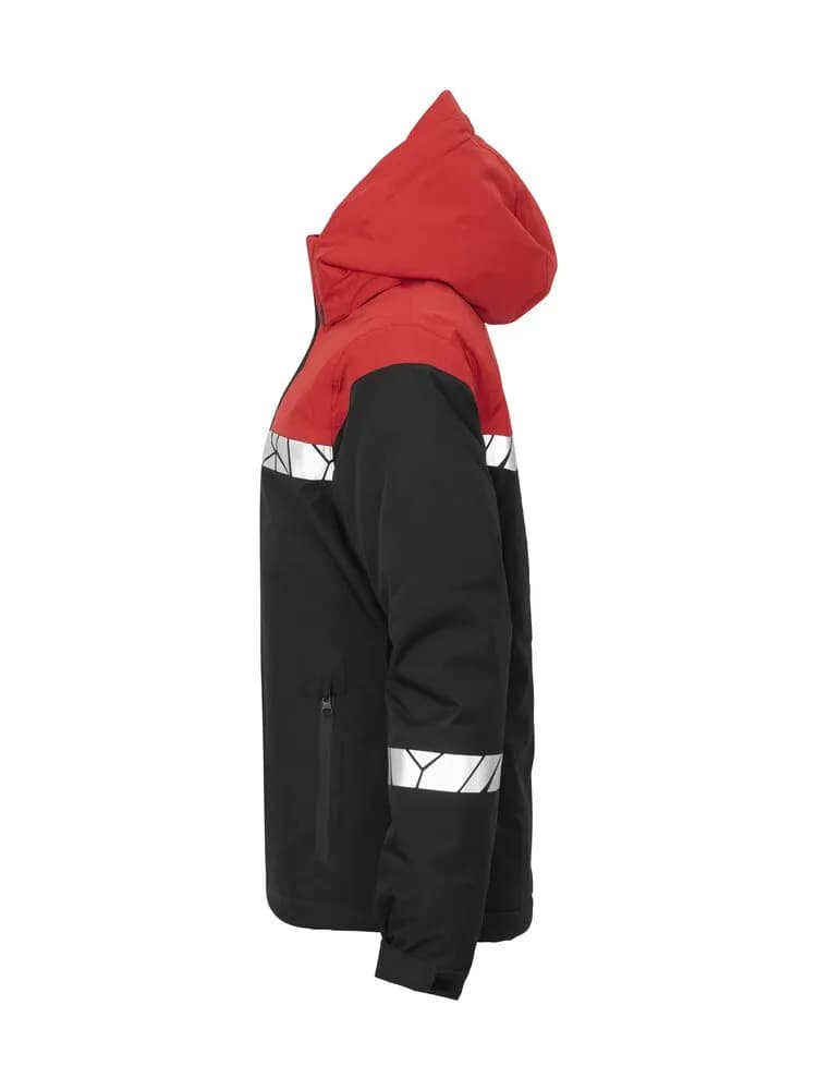 7420 DAMEN FUNKTIONSJACKE - Schwarz/rot