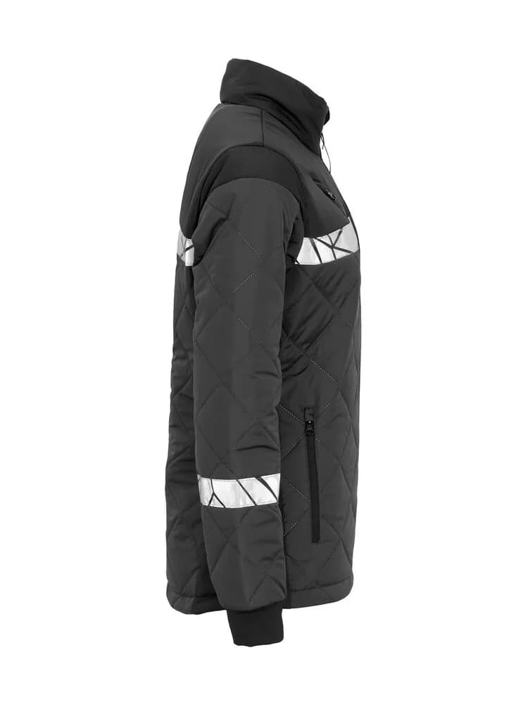 7421 LEICHTE DAMEN JACKE - Grau/schwarz