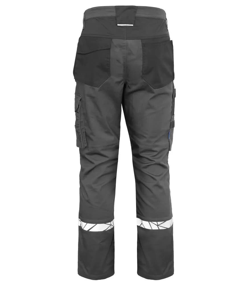 7508 ARBEITSHOSE (Taschen für Knieschutzer) - Grau/schwarz