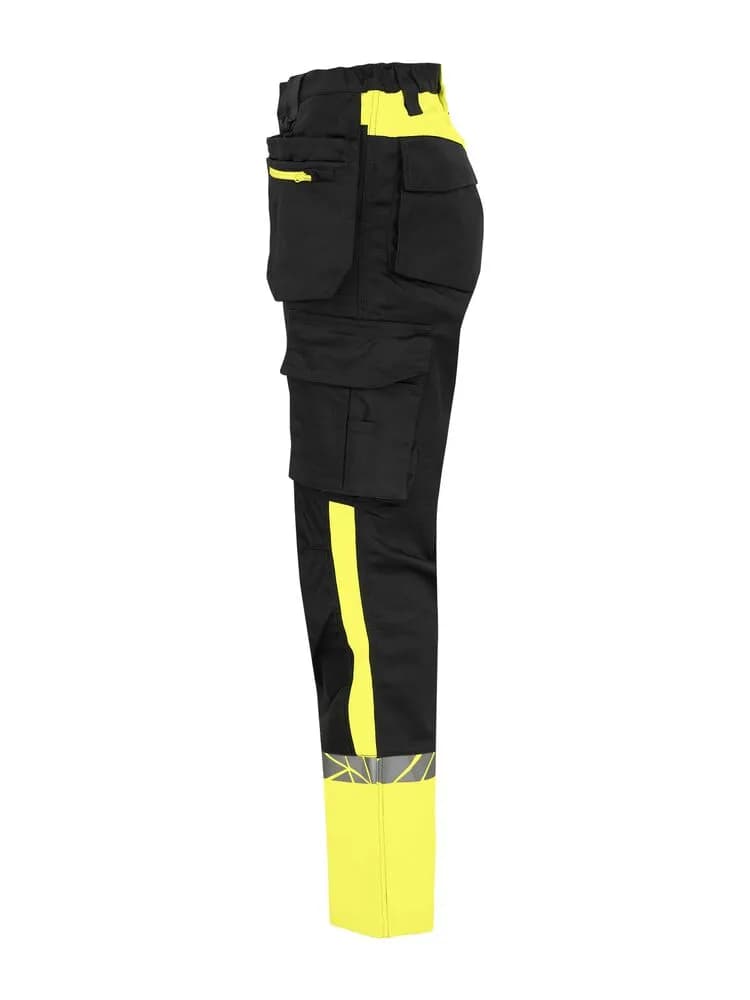 7513 DAMEN ARBEITSHOSE DAMEN - Schwarz/gelb