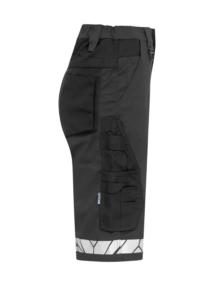7514 DAMEN ARBEITSKURZHOSE - Grau/schwarz